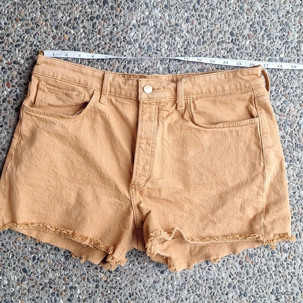 Anthropologie Joe's Jeans The Jessie Relaxed Cut Off Shorts In Almond Size 31 - Picture 8 of 11